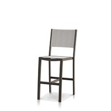 Bar Side Chair Tex Gray Frame / Cloud Duo Sling
